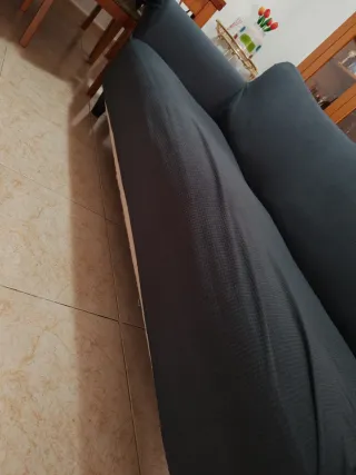 Sofá EKTORP 3 plazas IKEA gris