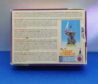 FIGURA WARHAMMER DARK ELVES GAMES WORKSHOP