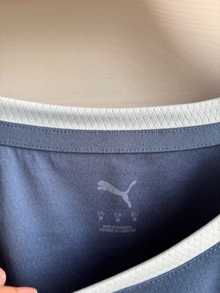 Camiseta T. M Azul y Blanca de Puma a estrenar