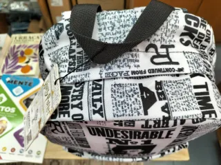 Mochila Harry Potter temática periódico