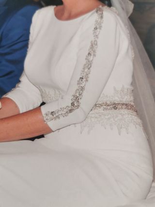 Vestido Novia Franc Sarabia Blanco