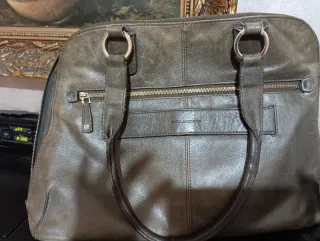 Piquadro Pochette Pelle Vegana Beige