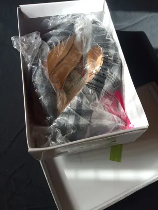 Zapatos de tacón a cuadros