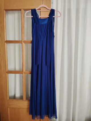 Vestido de ceremonia azul