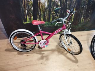 Bicicleta Niña Btwin 20 Rosa