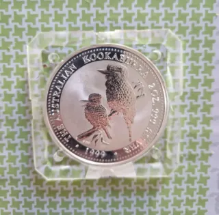 2 Dollari Australiani Kookaburra Argento 1999