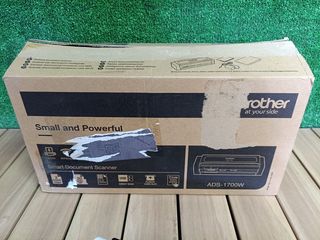 Scanner per documenti compatto e intelligente Brother ADS-1700W | Alimentatore di documenti | Scansione automatica | Wi-Fi/Wi-Fi Direct
