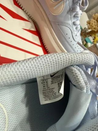 Zapatillas Nike Court Vision Azul Celeste Talla 38