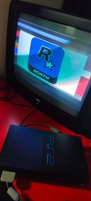 Playstation 2 Fat Nera con Controller