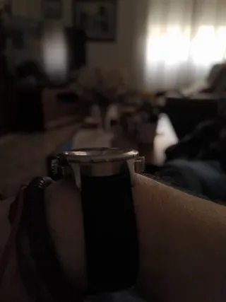 Reloj Hamilton Cronógrafo Acero Negro quartz