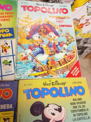 Lotto 6 Topolino