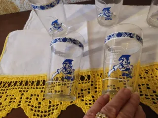 Set 6 Bicchieri Vintage Fabbri