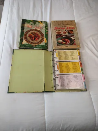 Libros de cocina antiguos