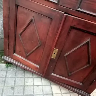 MUY ANTIGUO ESQUINERO BUENA MADERA B E