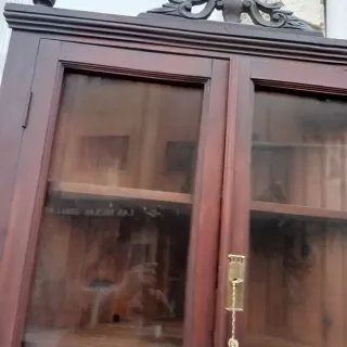 MUY ANTIGUO ESQUINERO BUENA MADERA B E