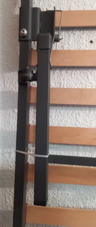 Somier Pikolin 105x200 con patas plegables