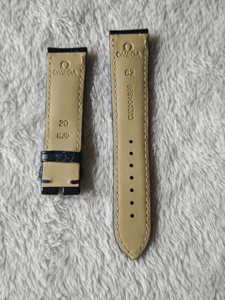 Correa de piel Original Omega 20mm