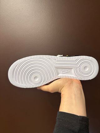 Nike Air Force 1 Custom DJ Nero/Bianco