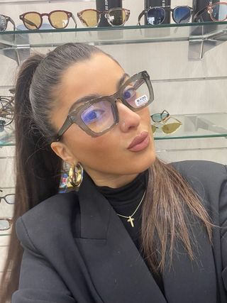 Occhiali da sole grigi