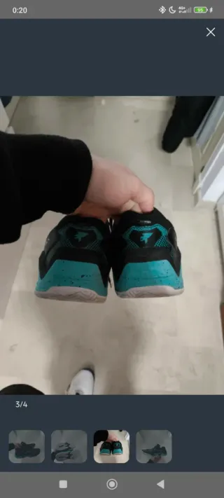 Zapatillas Joma Set Padel Negras talla 43