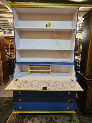 Escrivaninha/Papeleira Restaurada Personalizada