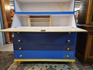 Escrivaninha/Papeleira Restaurada Personalizada