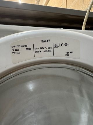 Lavadora Balay Blanca