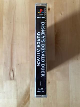 Donald Duck Qu@ck Attack, Ps1 “IMPECABLE“