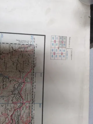 Mapa Militar Bilbao 1966