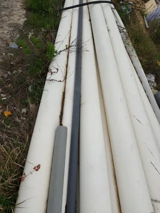Tubería Plástico Varias Medidas