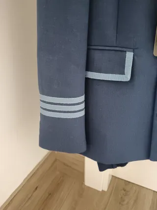 Traje de comunión azul marino