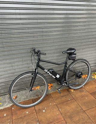 Bicicleta Eléctrica BTWIN Negra