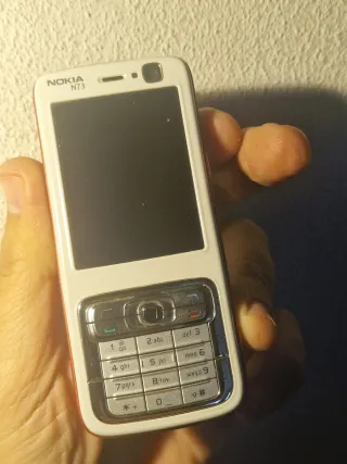 Teléfono Móvil Nokia N70 Blanco