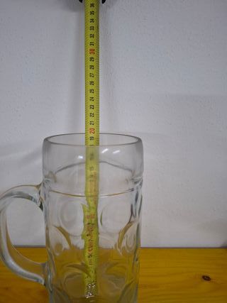 Boccale da birra in vetro