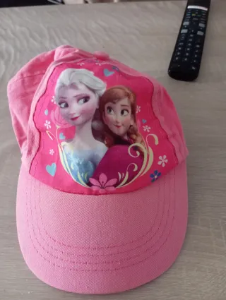 Gorra Frozen Niña Rosa