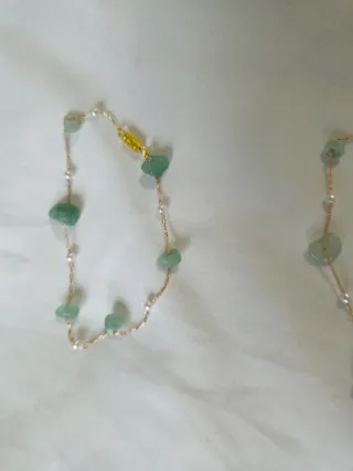 Conjunto collar, pulsera y pendientes