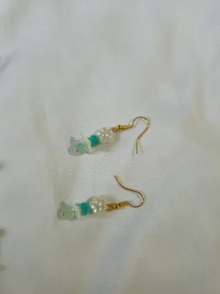 Conjunto collar, pulsera y pendientes