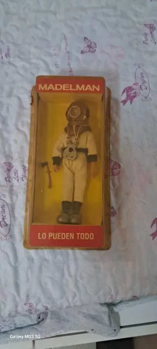 Muñeco Madelman Buzo Caja Altaya