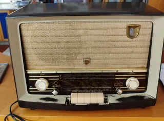 Radio Philips B4X79A Vintage Baquelita