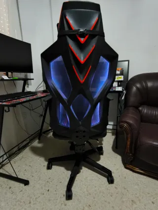 Silla Gaming EGLI RGB - Ergonómica - ¡Como nueva!