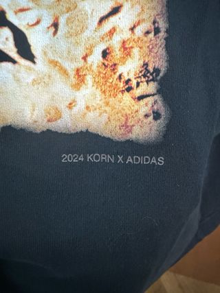 Felpa Korn x Adidas edizione limitata