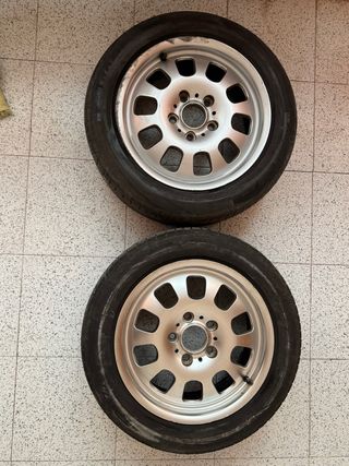 Llantas BMW E46 16 5x120 Neumaticos al 90%