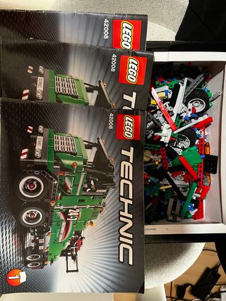 Lego Technic 42008 Camion Grúa