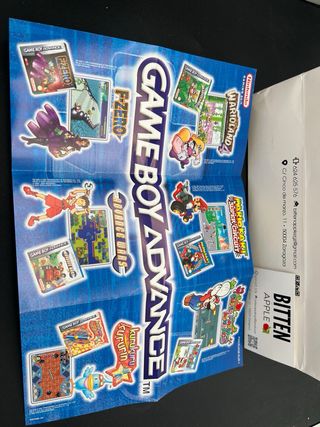 Game Boy Advance / CAJA MANUALES / GARANTIA !