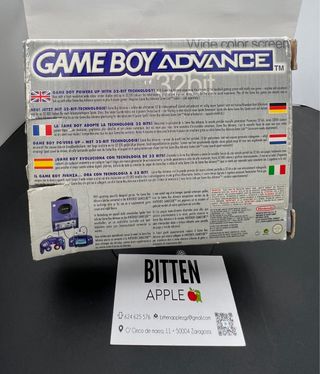 Game Boy Advance / CAJA MANUALES / GARANTIA !