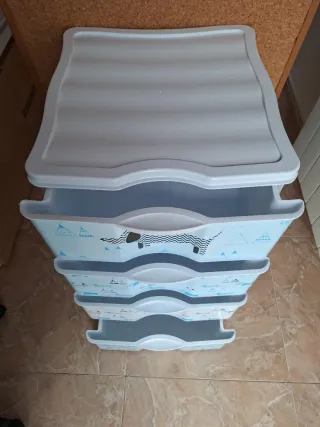 Cajonera de plástico infantil IML