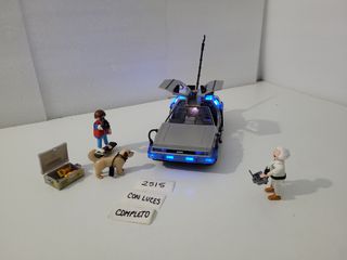 Coche DeLorean Regreso al Futuro de Playmobil