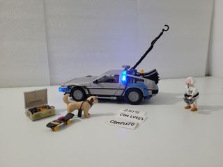Coche DeLorean Regreso al Futuro de Playmobil