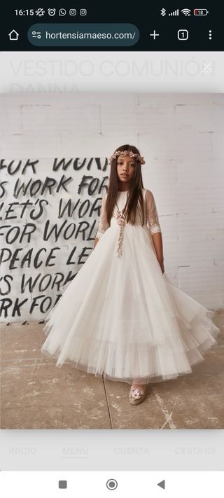 Vestido de Comunión Hortensia Maeso