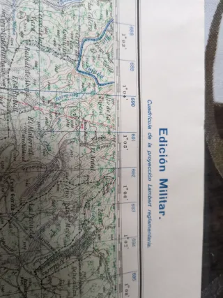 Mapa Militar Cifuentes 1957